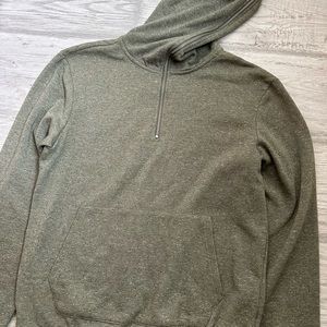 Univibe Mens Green Full Zip Hoodie Size Large